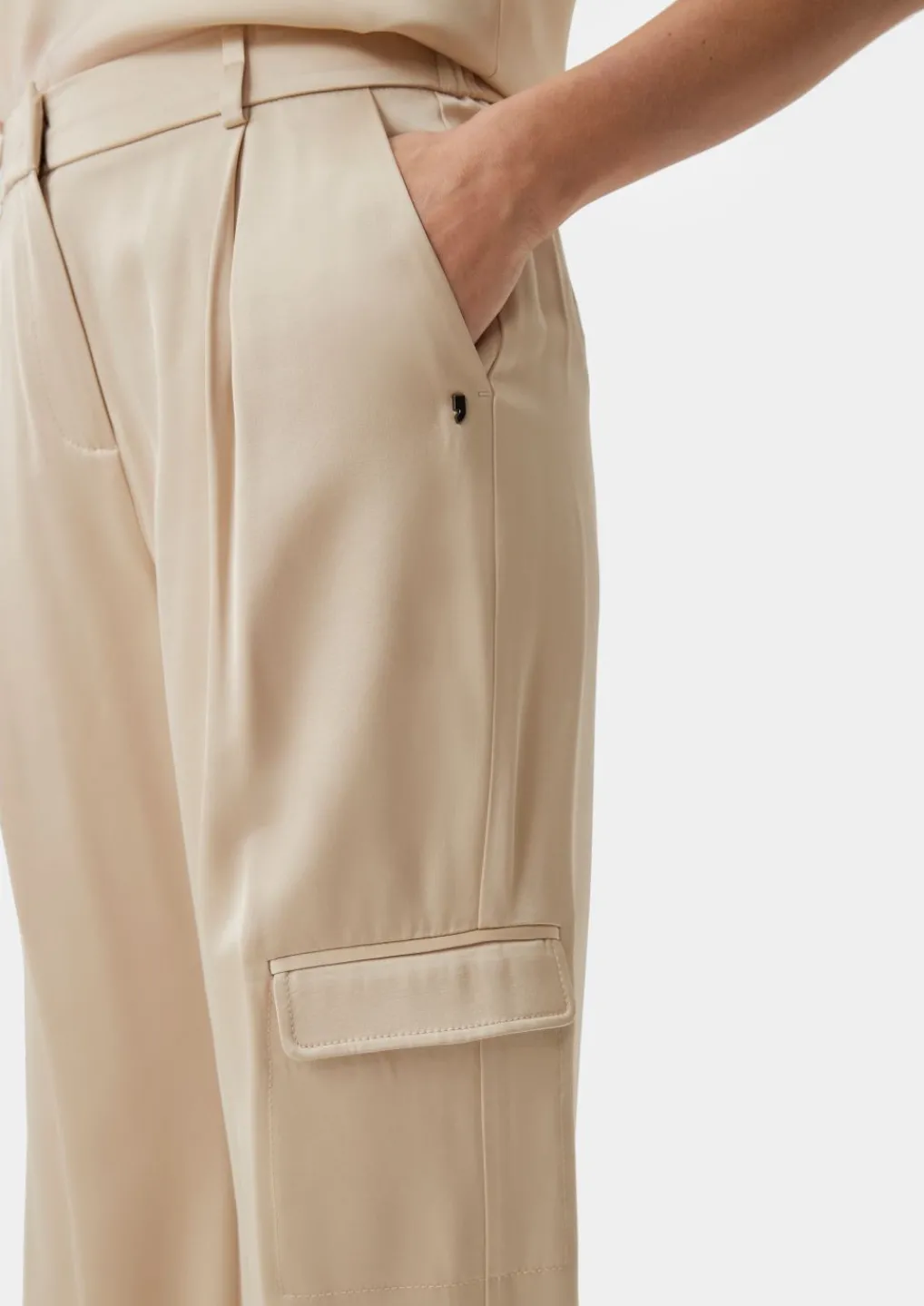 Regular: Hose aus Viskosemix-Comma Online