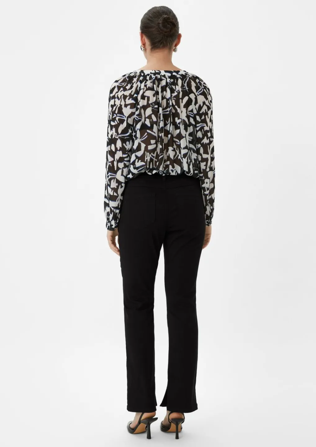 Regular: Hose mit Flared leg-Comma New