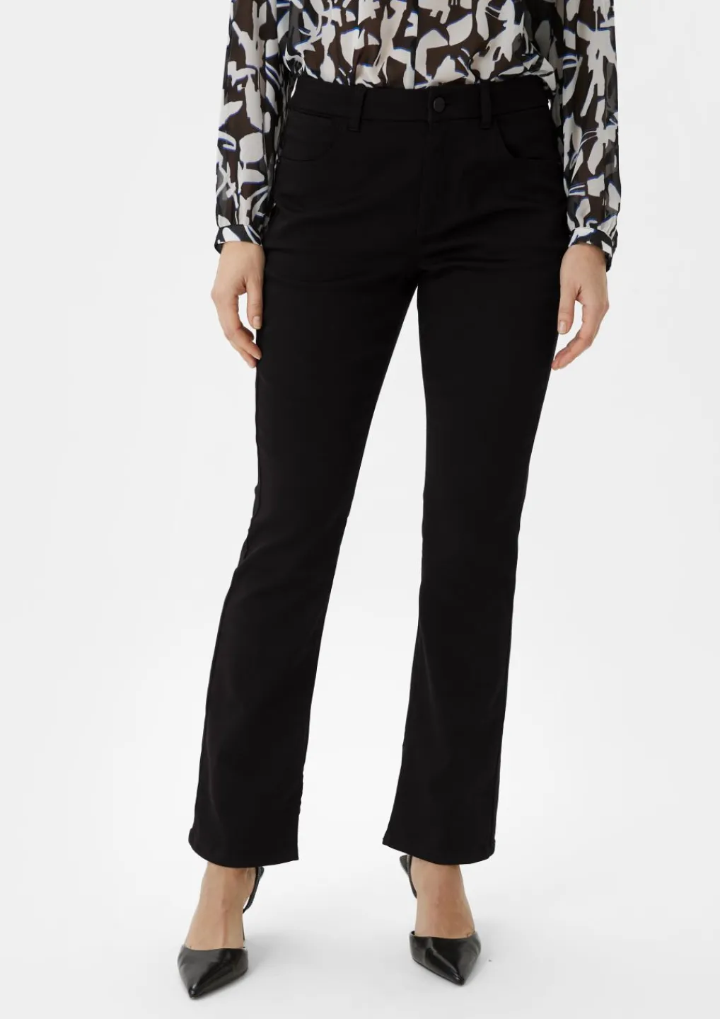 Regular: Hose mit Flared leg-Comma New