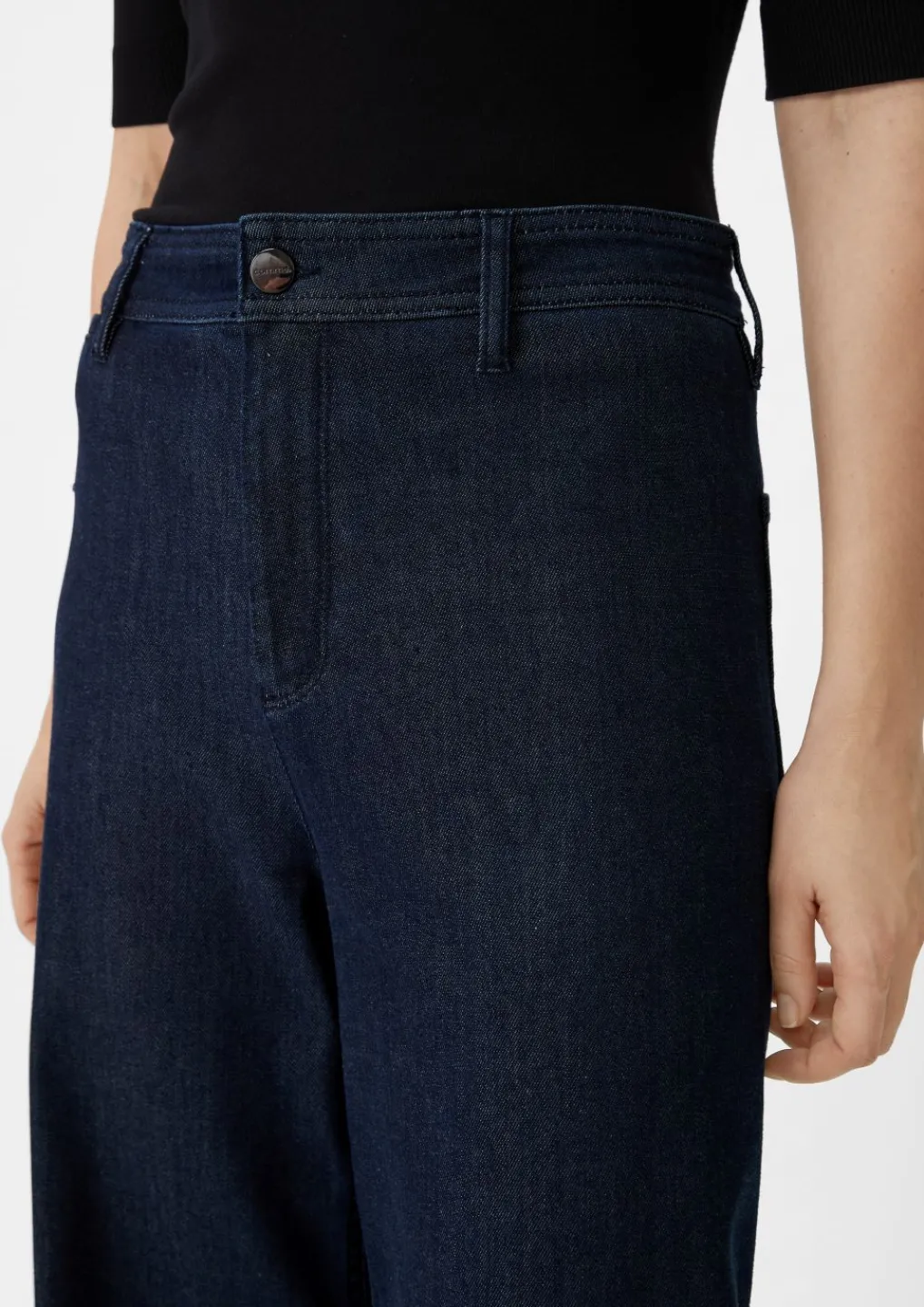 Regular: Jeans mit Cropped leg-Comma Clearance