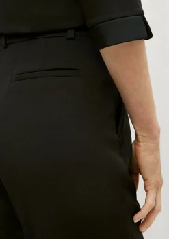 Regular: Stoffhose aus Twill-Comma Discount