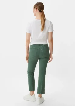 Regular: Twill-Hose mit Flared leg-Comma New