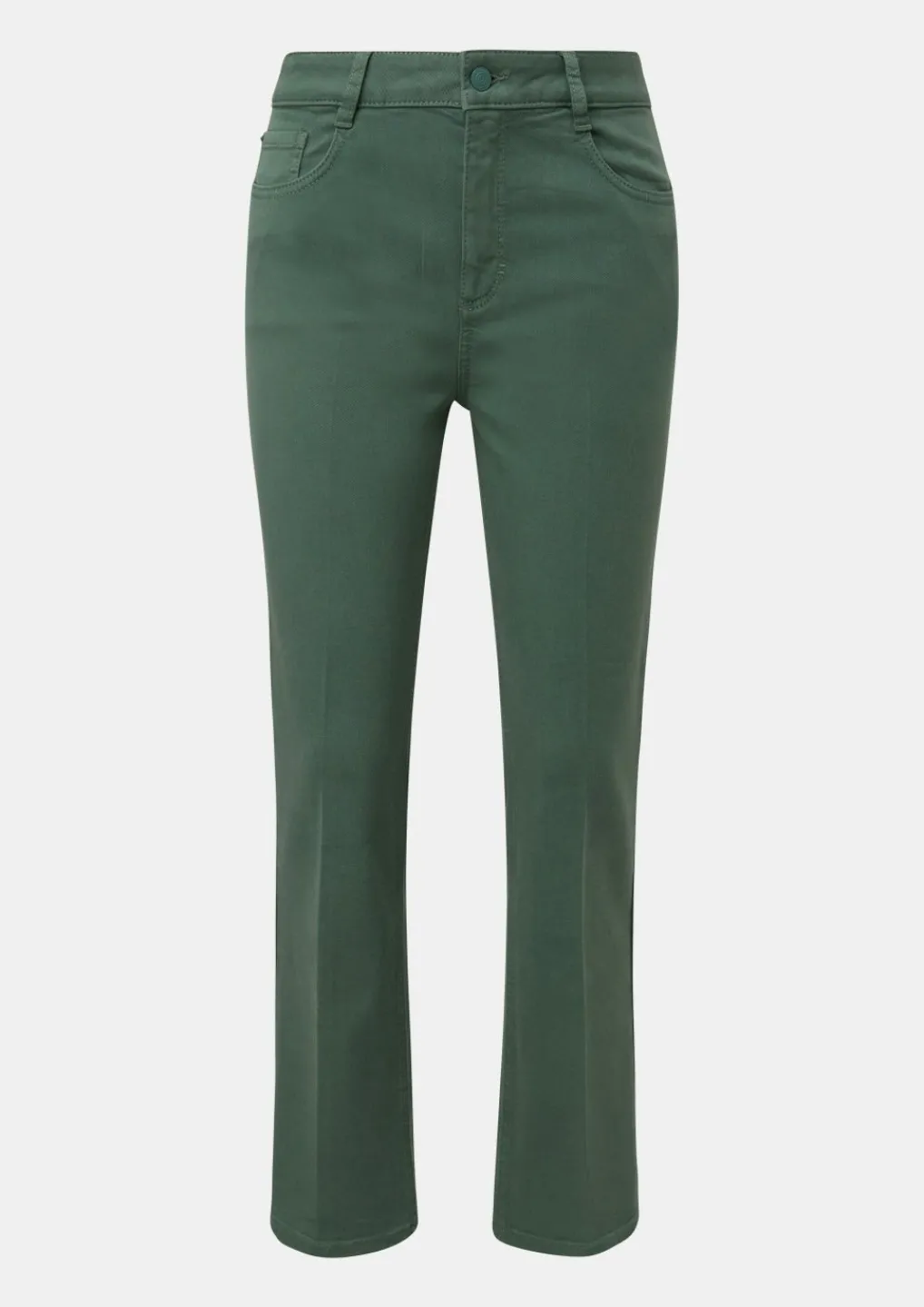 Regular: Twill-Hose mit Flared leg-Comma New