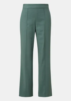 Regular: Twill-Hose mit Reißverschluss-Comma Hot