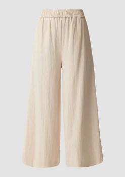 Relaxed: Culotte aus Leinenmix-Comma New