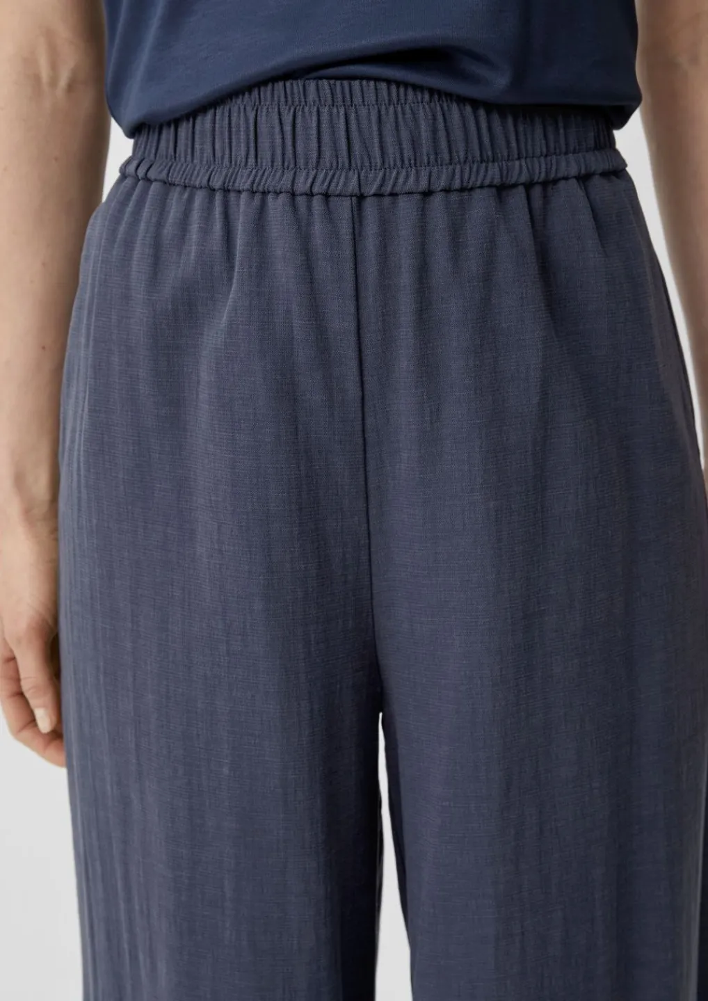 Relaxed: Culotte aus Leinenmix-Comma Discount