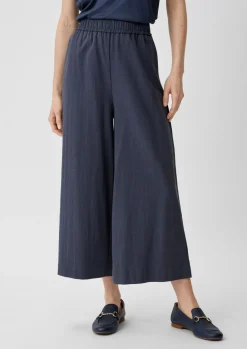 Relaxed: Culotte aus Leinenmix-Comma Discount