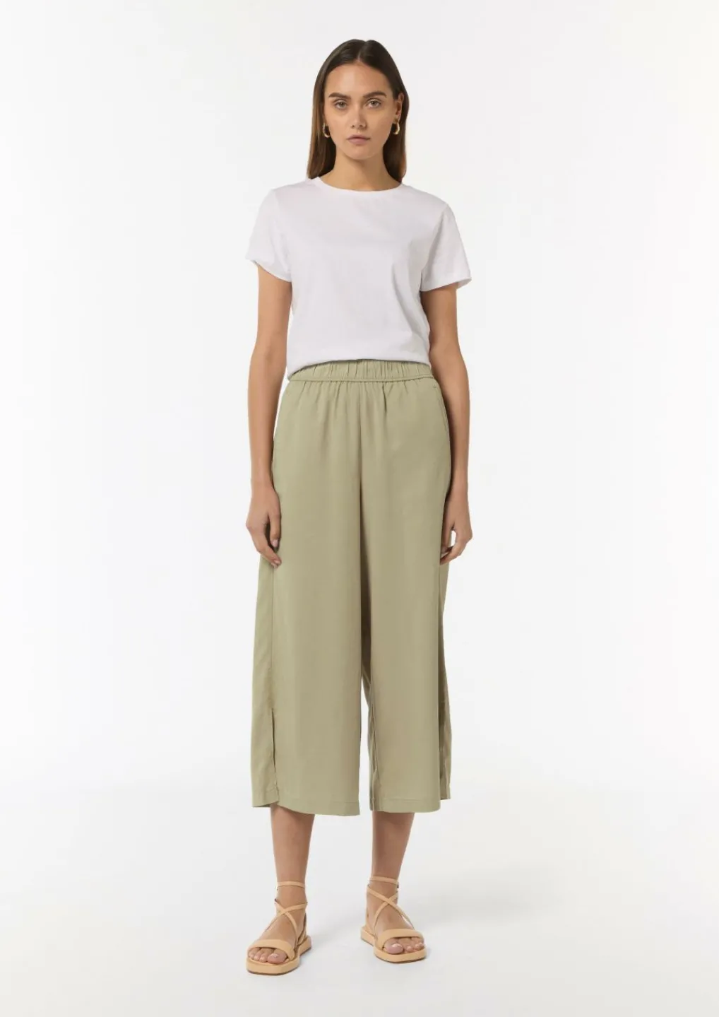 Relaxed: Culotte aus Lyocell-Comma Online