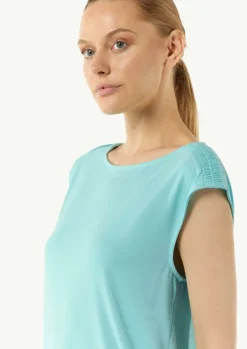 Relaxed-Fit-Shirt mit überschnittenen Schultern und Raffung-Comma New