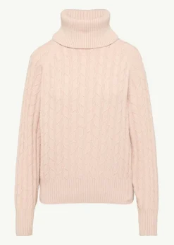 Relaxed-Fit-Strickpullover mit Turtleneck-Comma Outlet