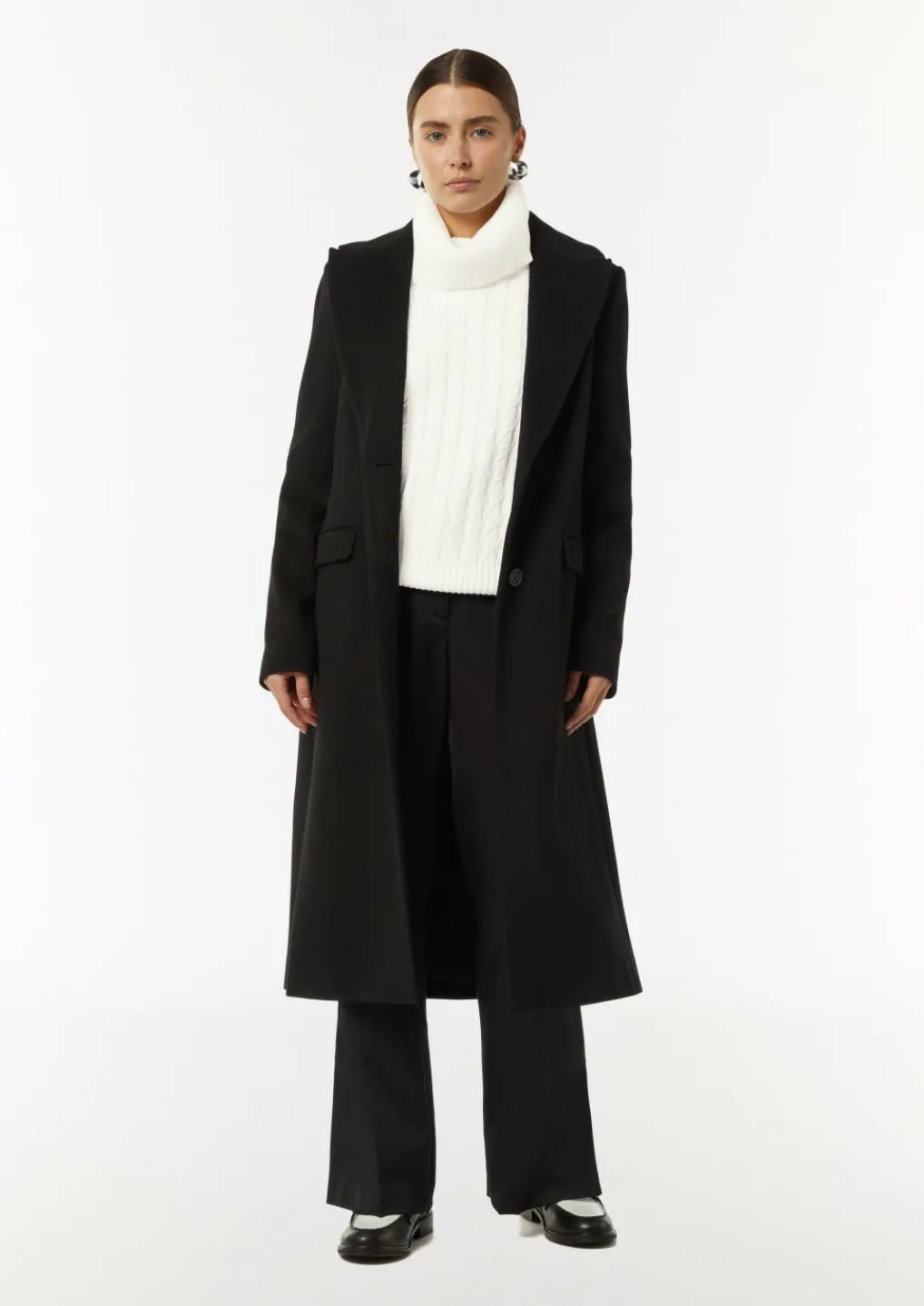 Relaxed-Fit-Strickpullover mit Turtleneck-Comma Fashion