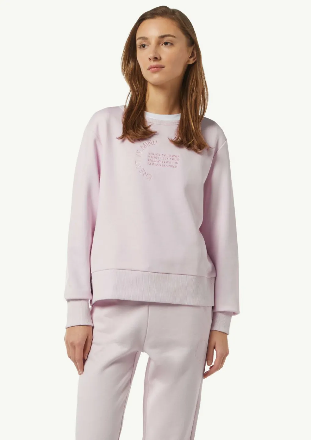Relaxed-Fit-Sweatshirt mit Stickerei-Comma Fashion