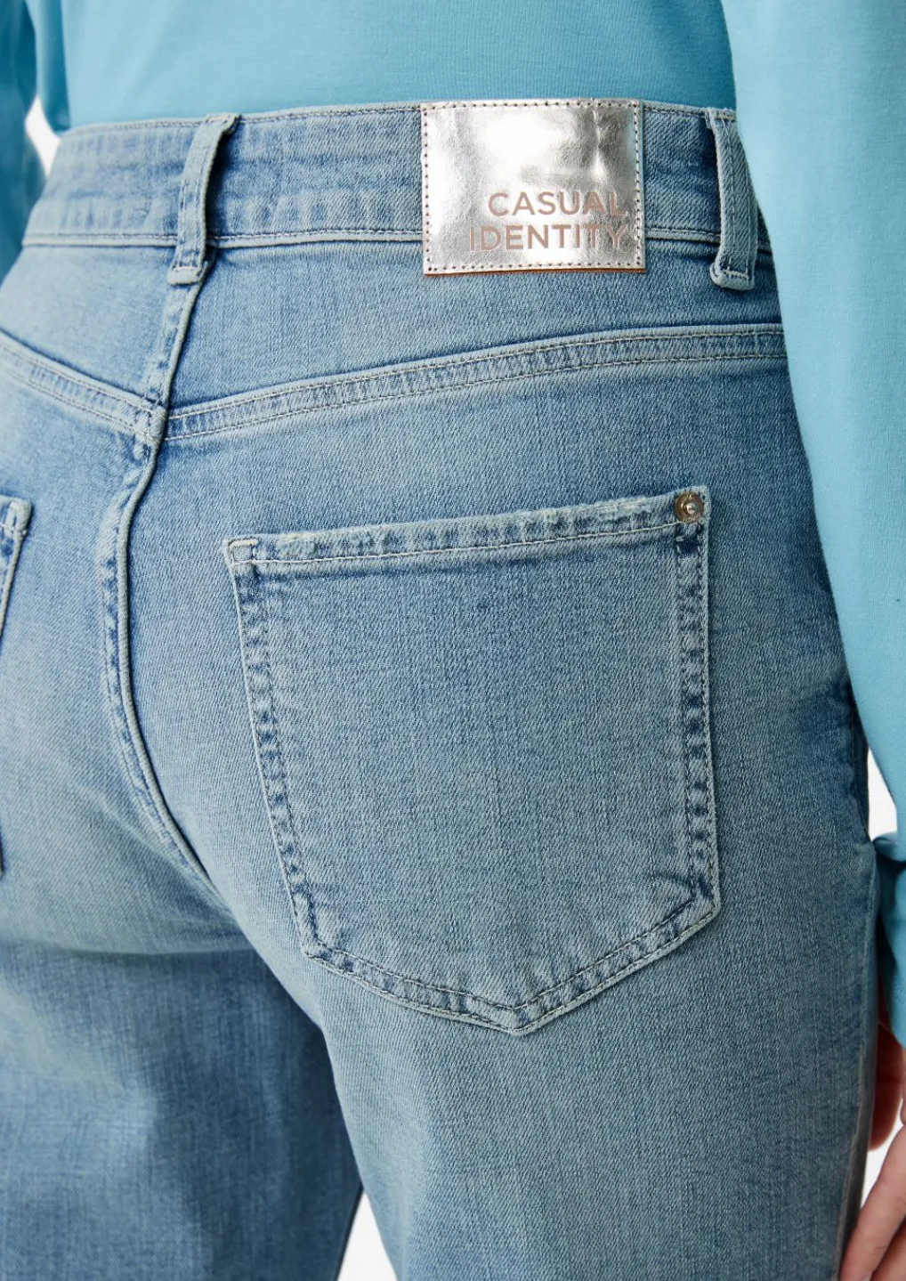 Relaxed: Jeans mit Flared leg-Comma Best