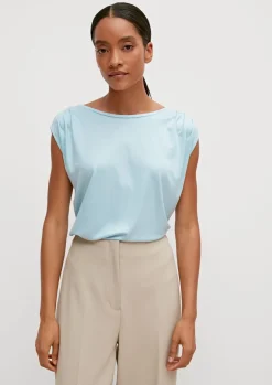 Ärmellose Shirtbluse-Comma Best