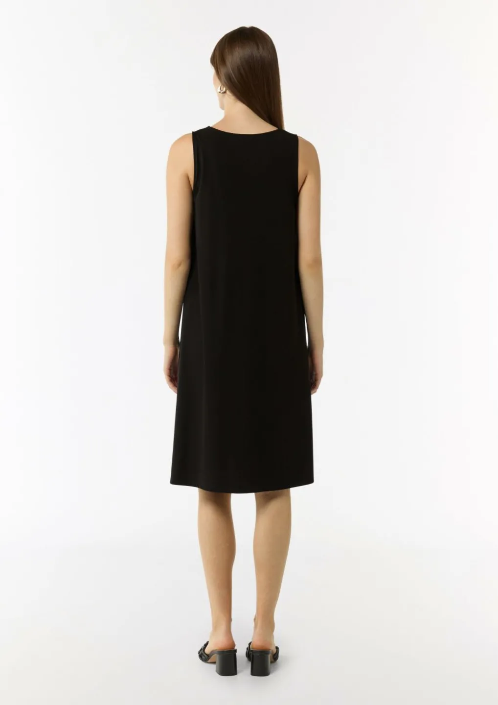 Ärmelloses Jersey-Kleid in A-Linien-Form-Comma Discount