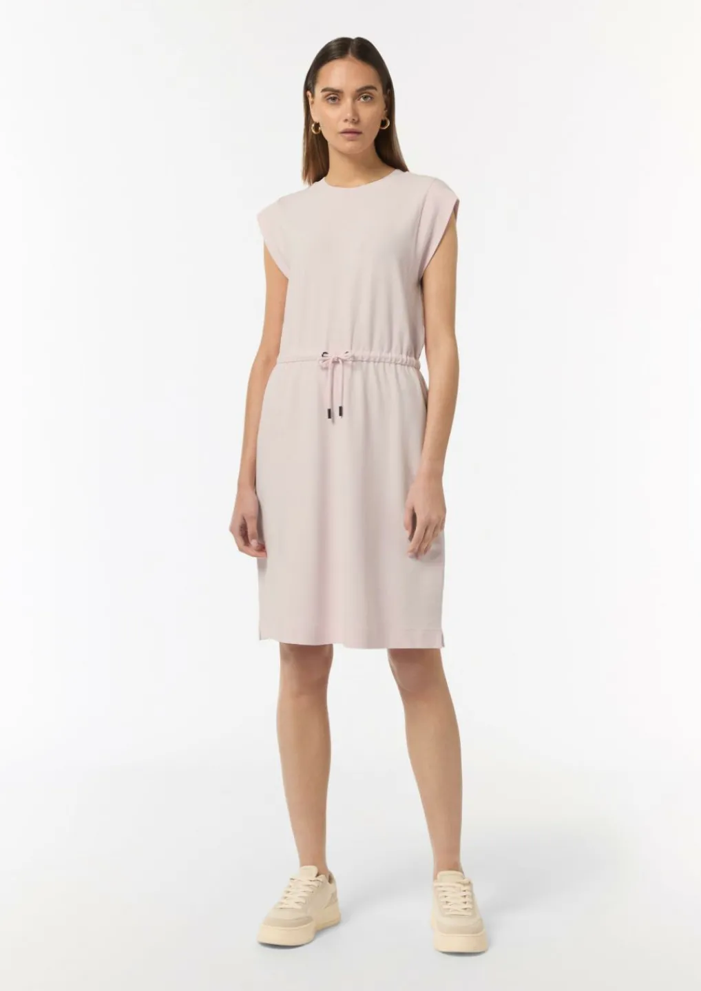 Ärmelloses Jerseykleid mit Tunnelzug-Comma Sale