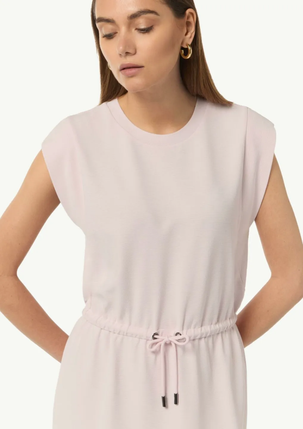 Ärmelloses Jerseykleid mit Tunnelzug-Comma Sale