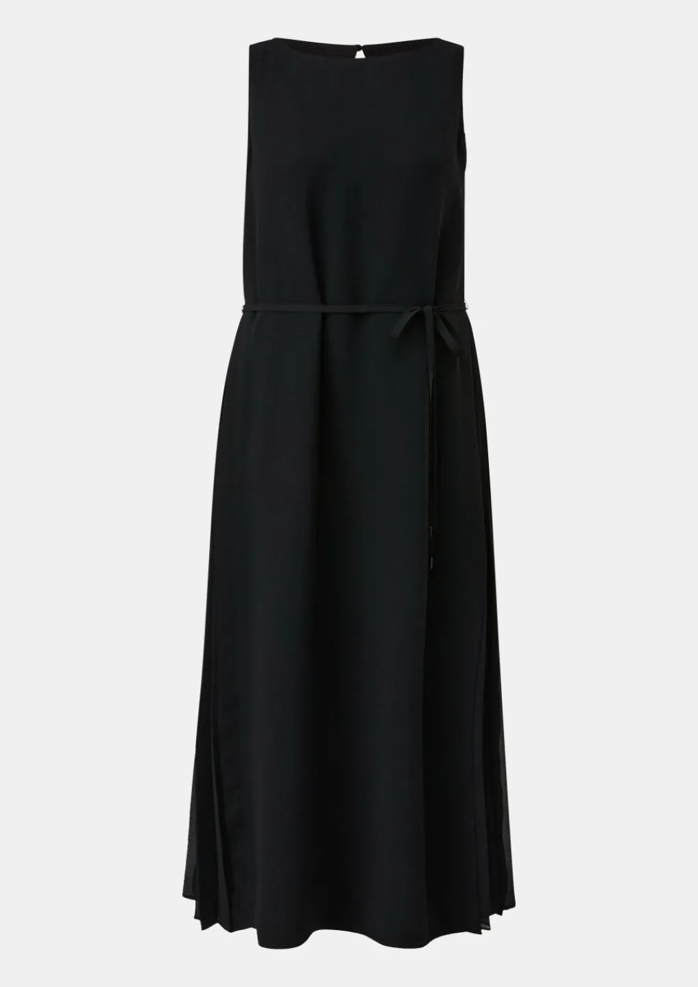 Ärmelloses Midikleid aus Crêpe-Comma New