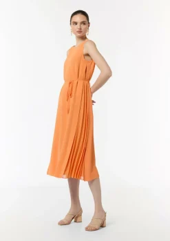 Ärmelloses Midikleid aus Crêpe-Comma Discount