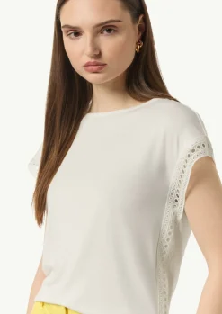 Ärmelloses Shirt mit Zierband-Comma Discount
