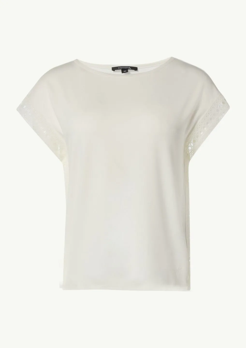 Ärmelloses Shirt mit Zierband-Comma Discount