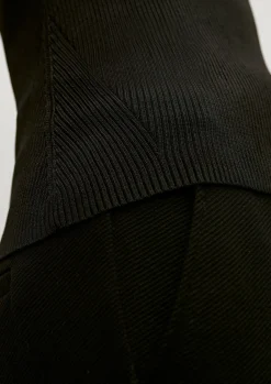 Ärmelloses Stricktop mit Rippstruktur-Comma Online