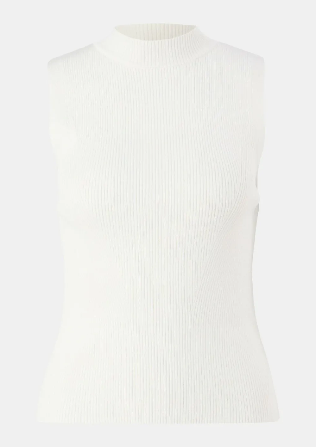 Ärmelloses Stricktop mit Rippstruktur-Comma Clearance