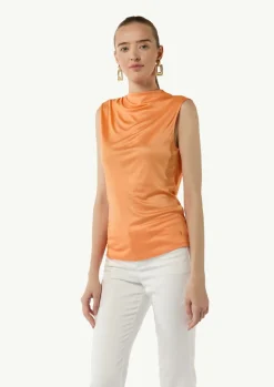 Ärmelloses Top aus Jersey-Comma Hot