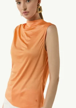 Ärmelloses Top aus Jersey-Comma Hot