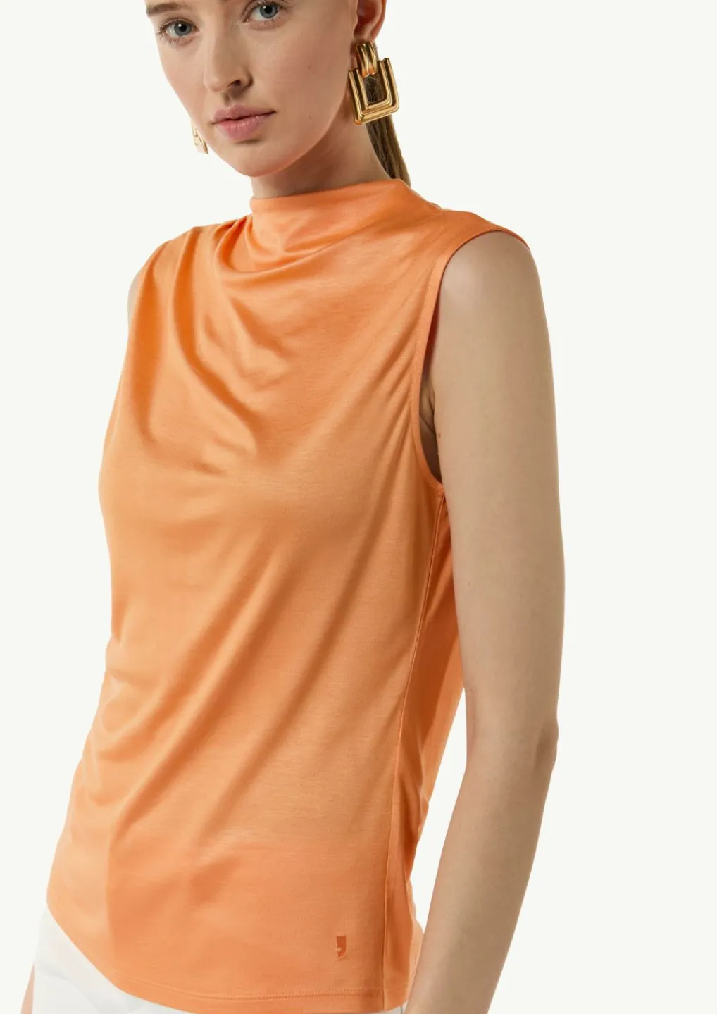 Ärmelloses Top aus Jersey-Comma Hot