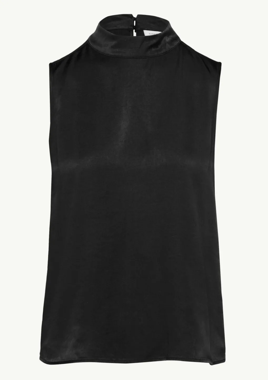 Ärmelloses Top mit Stehkragen-Comma Clearance
