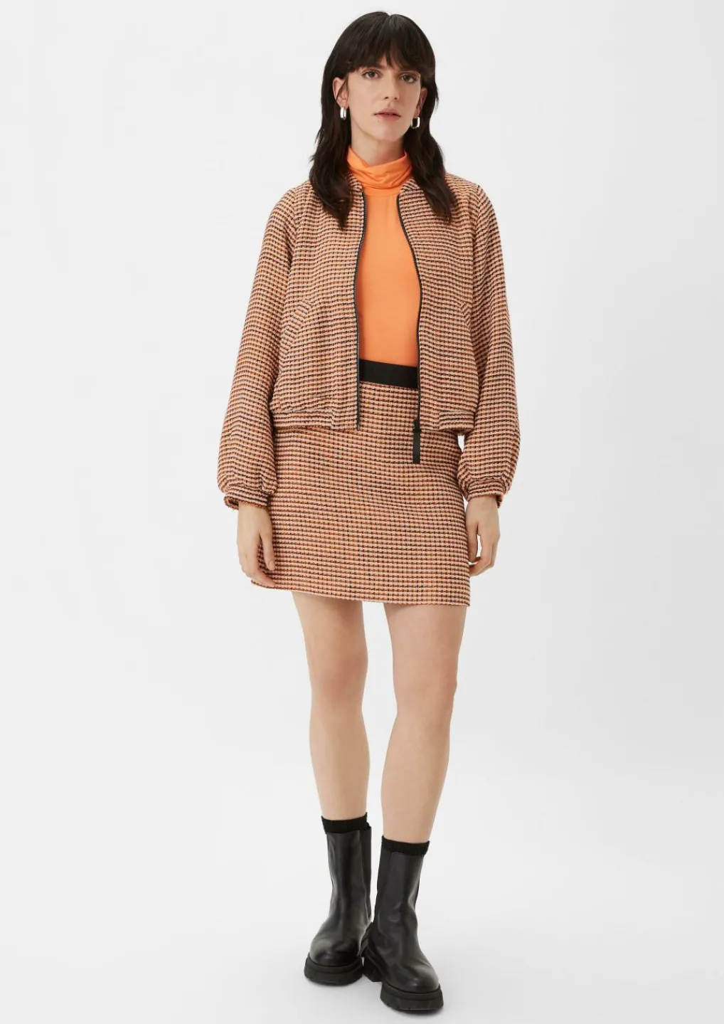 Rock aus Bouclé-Comma Clearance