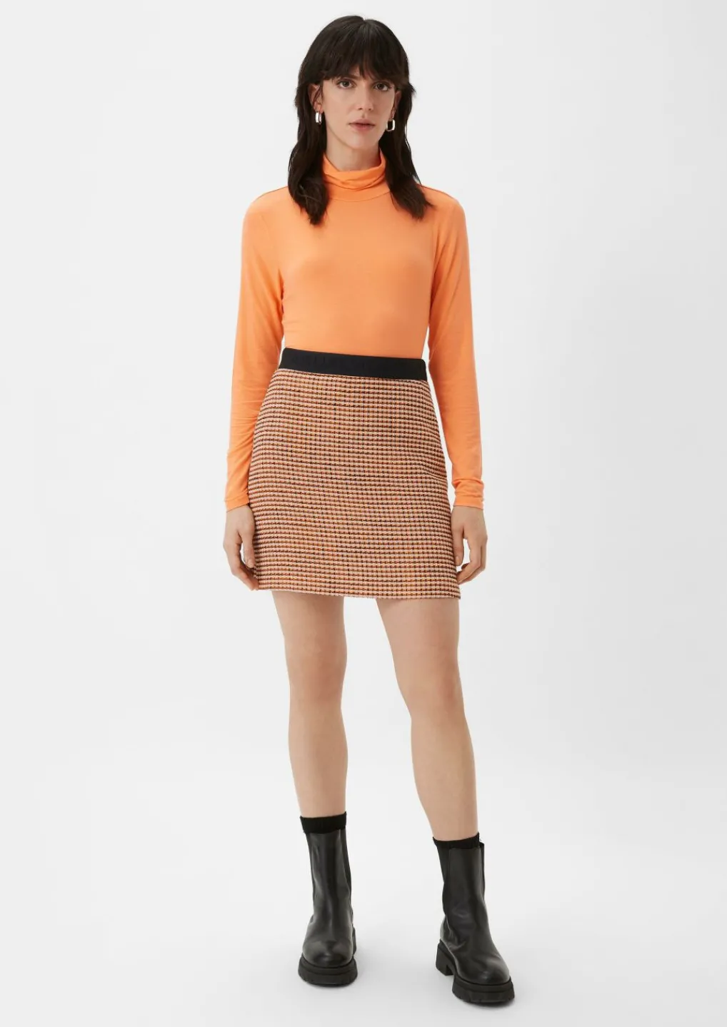 Rock aus Bouclé-Comma Clearance