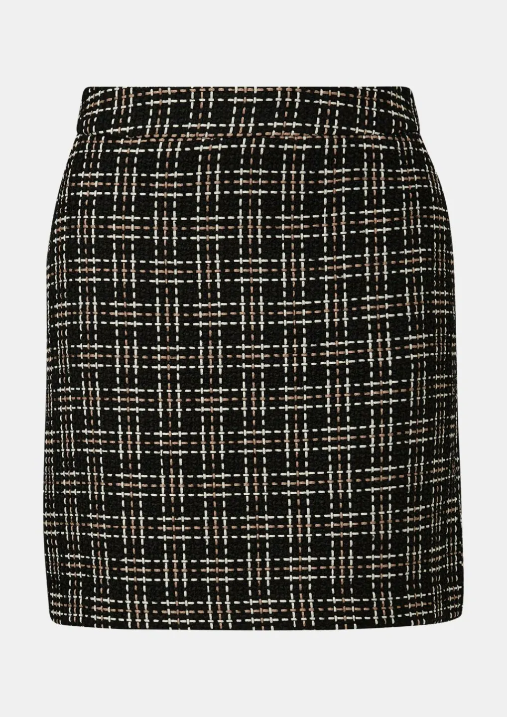 Rock aus Multicolor-Tweed-Comma Outlet