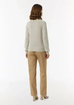 Rollkragenpullover aus Kaschmirmix-Comma Sale