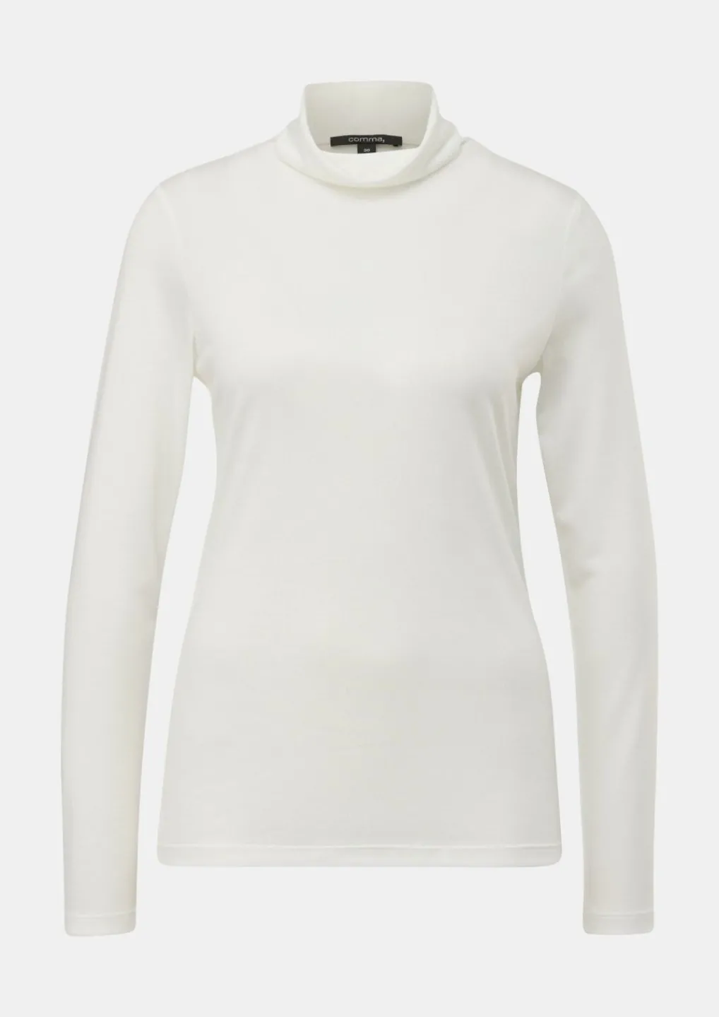 Rollkragenpullover aus Micromodalmix-Comma Outlet