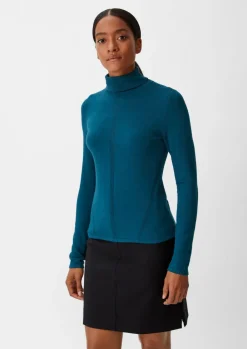 Rollkragenpullover aus Viskosemix-Comma New
