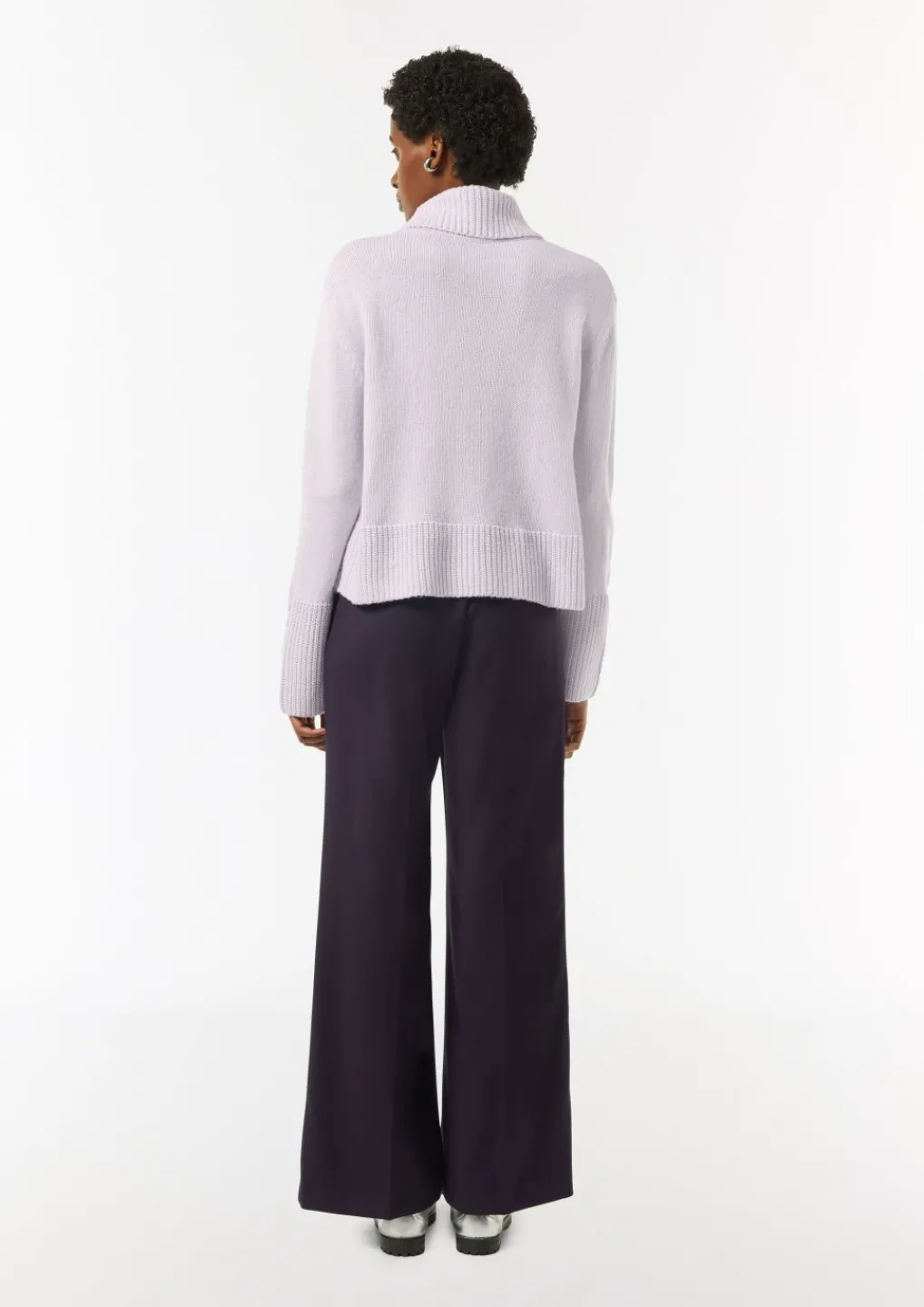 Rollkragenpullover mit Zopfdetail-Comma Sale