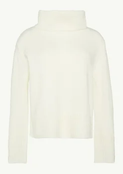 Rollkragenpullover mit Zopfdetail-Comma Outlet