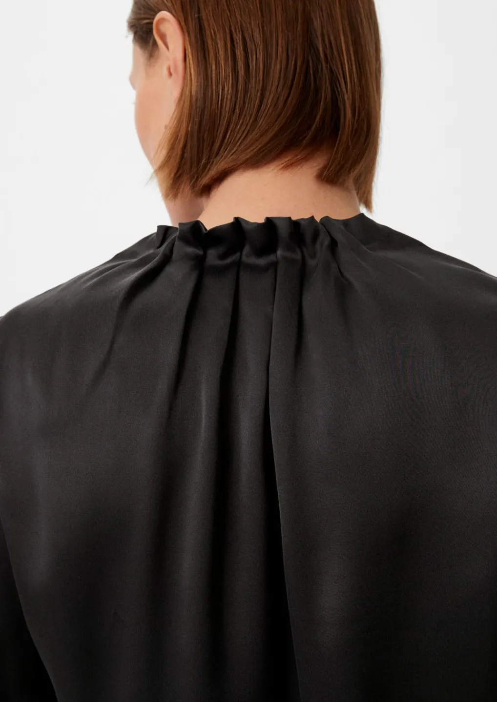 Satinbluse aus reiner Seide-Comma Hot