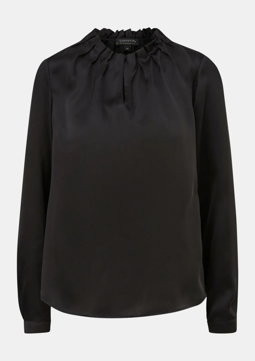 Satinbluse aus reiner Seide-Comma Hot