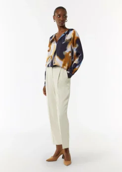 Satinbluse aus reiner Viskose-Comma Fashion
