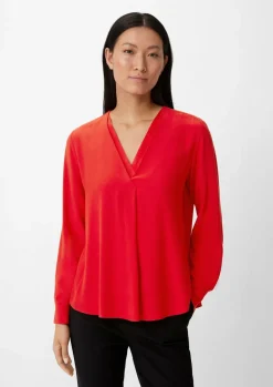 Satinbluse aus Viskose-Comma Sale