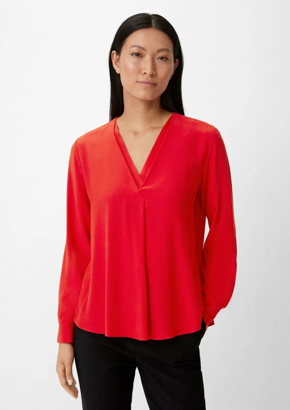 Satinbluse aus Viskose-Comma Sale