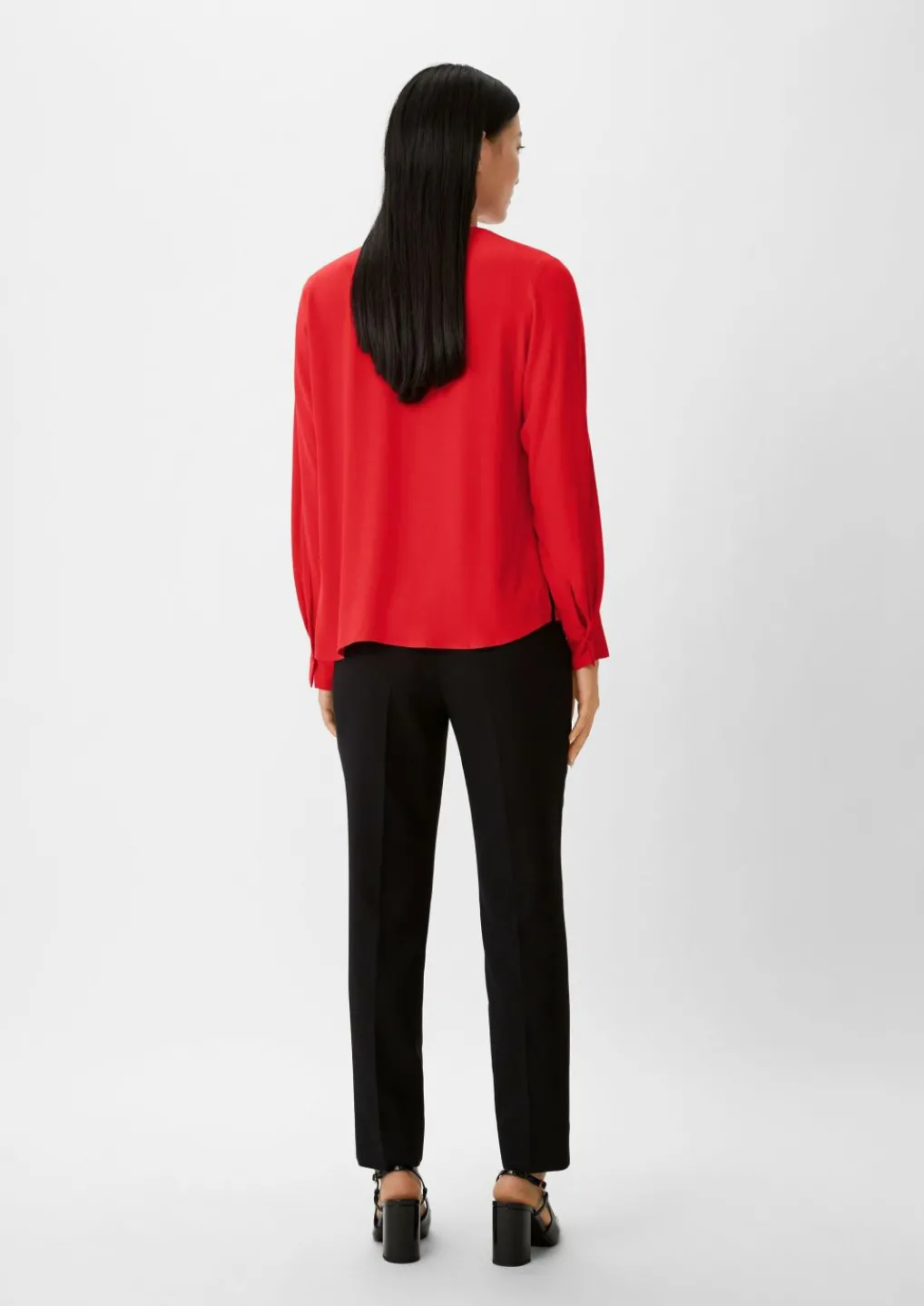 Satinbluse aus Viskose-Comma Sale