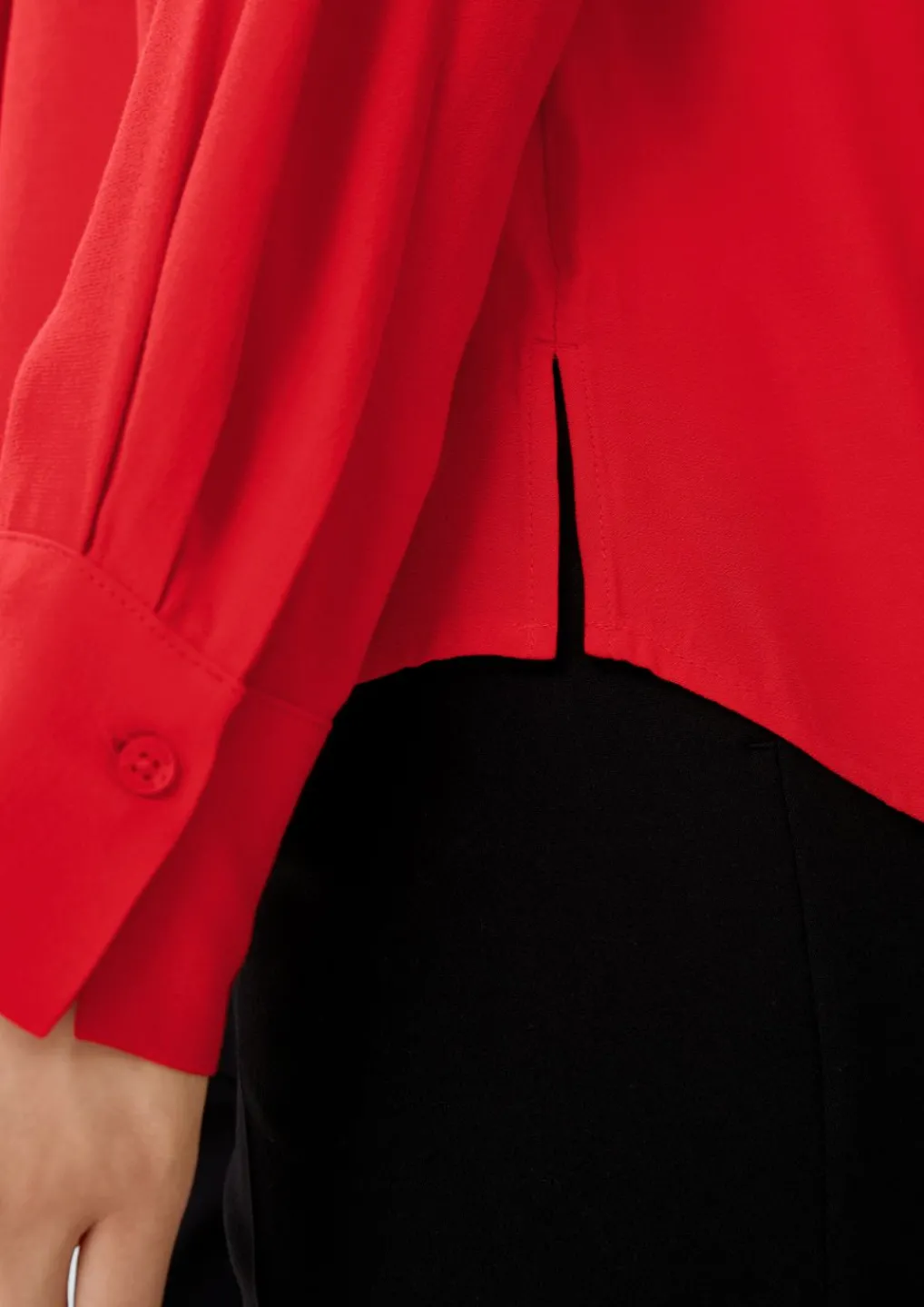 Satinbluse aus Viskose-Comma Sale