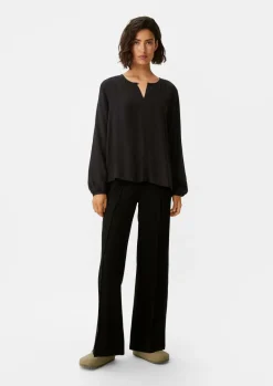 Satinbluse aus Viskose-Comma Hot