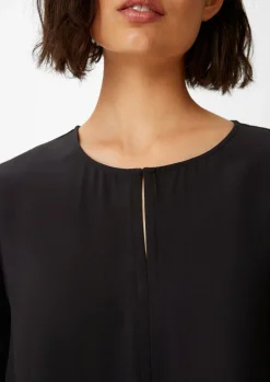 Satinbluse aus Viskose-Comma Hot