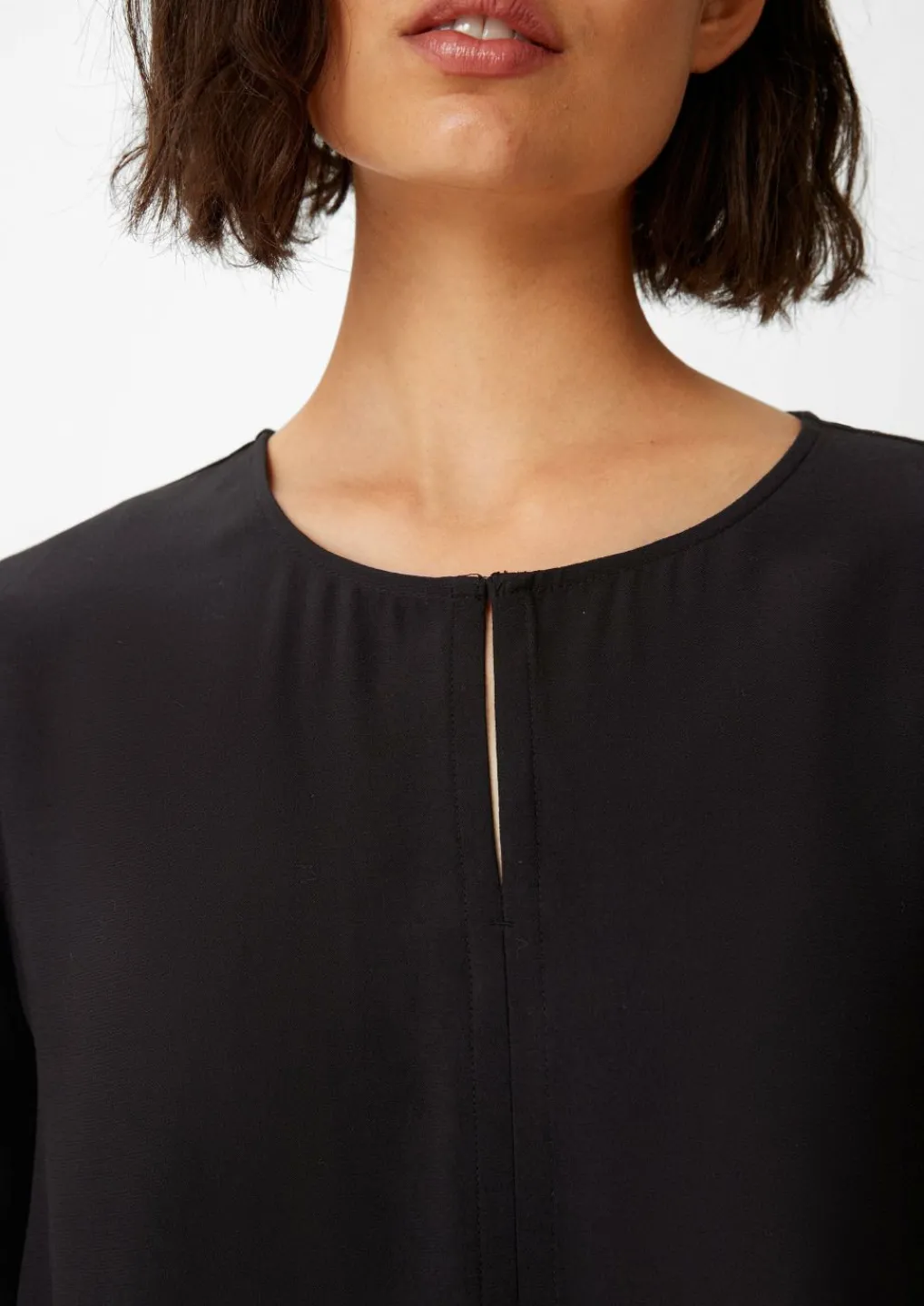 Satinbluse aus Viskose-Comma Hot
