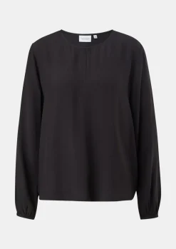 Satinbluse aus Viskose-Comma Hot